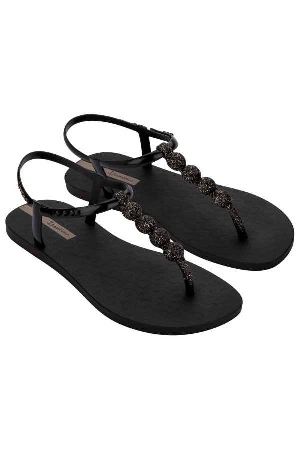 IPANEMA CLASS EASY ON GLOW FEM BLACK/GLITTER/GREY