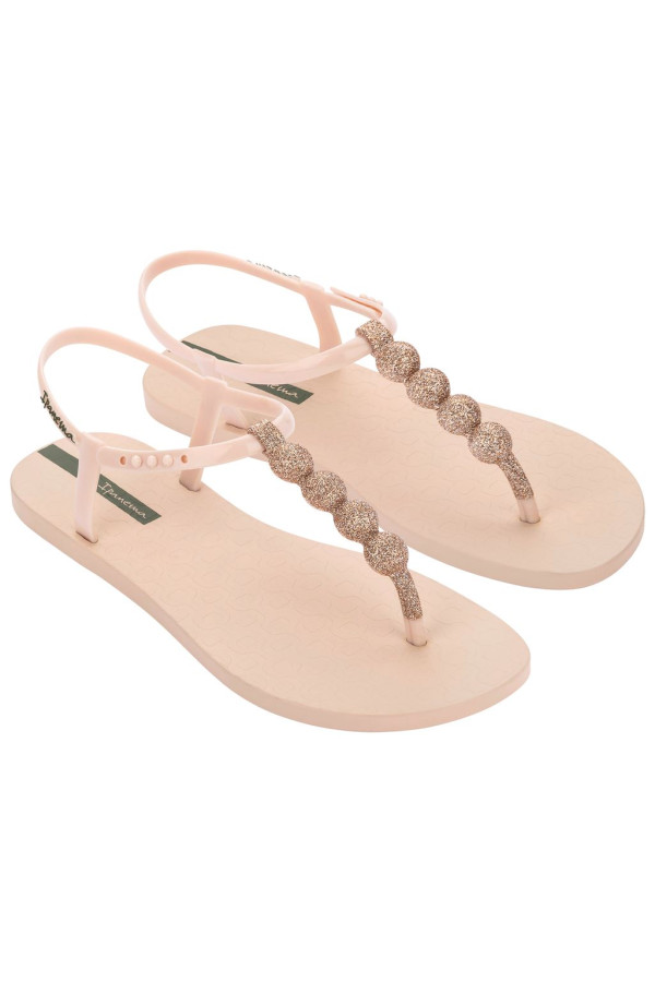 IPANEMA CLASS EASY ON GLOW FEM BEIGE/GLITTER/GREEN