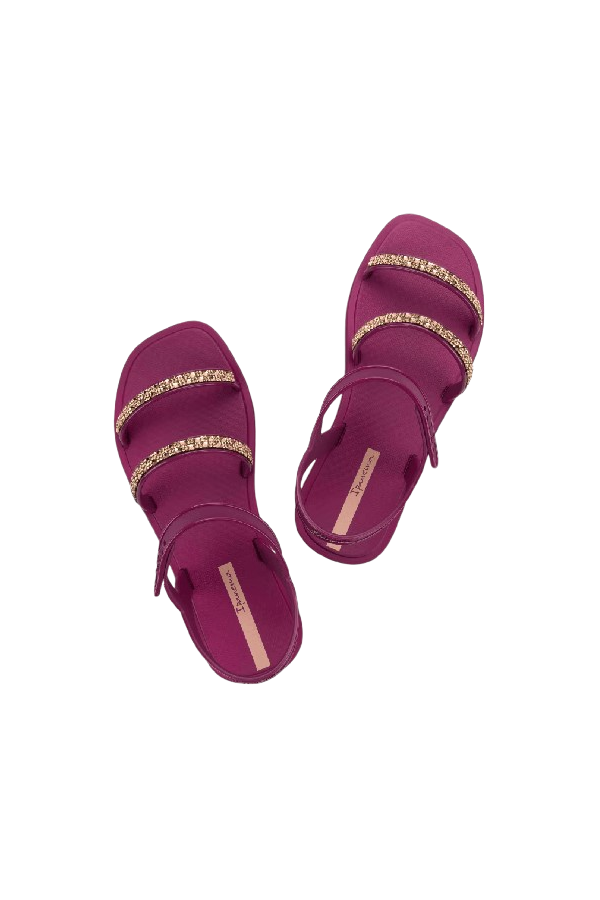 IPANEMA CRISTAL SANDAL AD PINK/DARK PINK/ROSE