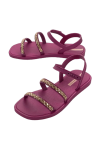 IPANEMA CRISTAL SANDAL AD PINK/DARK PINK/ROSE