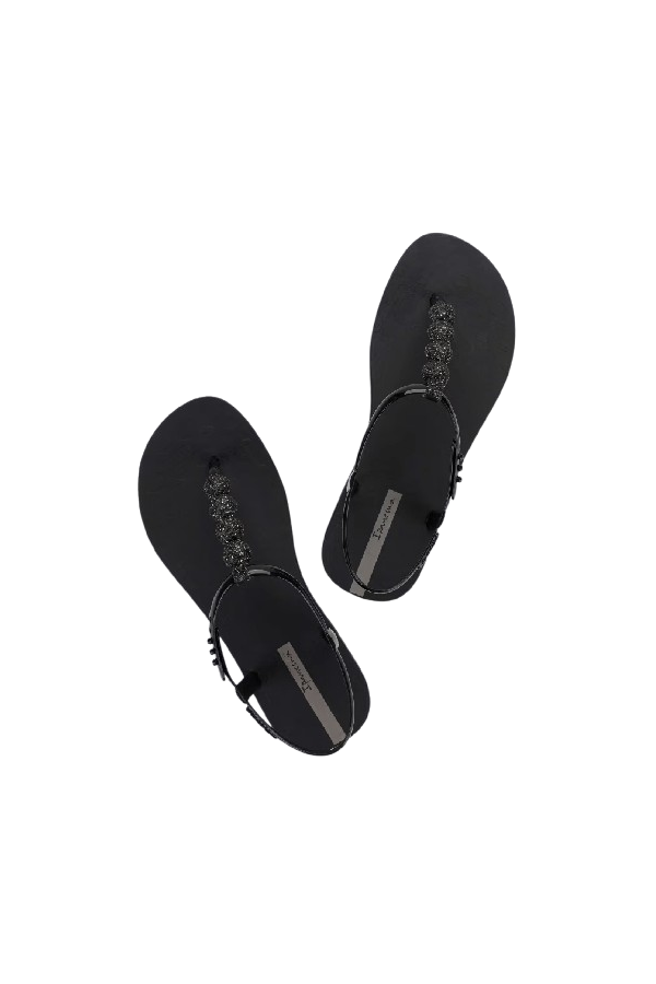 IPANEMA CLASS EASY ON GLOW FEM BLACK/GLITTER/GREY