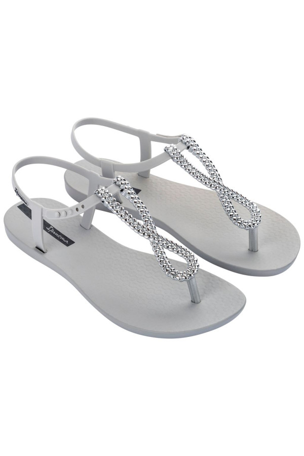 IPANEMA CLASS TWIST SANDAL FEM GREY/SILVER