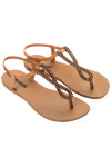 IPANEMA CLASS TWIST SANDAL FEM BEIGE/BROWN