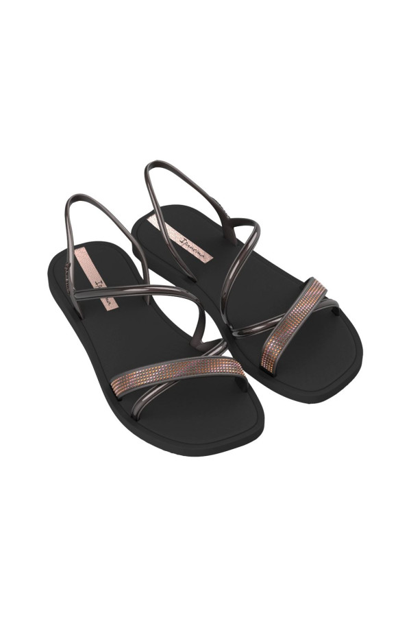 IPANEMA CELEBRA SAND ADULT METALLIC BLACK/PEARLY/PINK