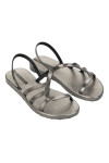 IPANEMA DIVERSA MAIS SANDAL AD SILVER/SILVER/BLACK