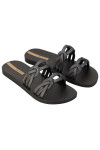 IPANEMA LUSH SLIDE FEM BLACK/SILVER