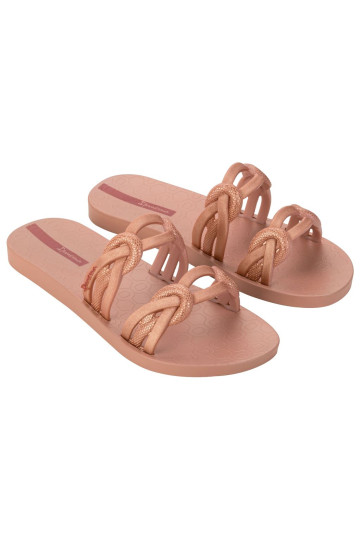 IPANEMA LUSH SLIDE FEM PINK/BRONZE