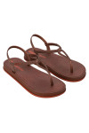 IPANEMA DRIP SANDAL FEM BROWN/BRONZE/RED