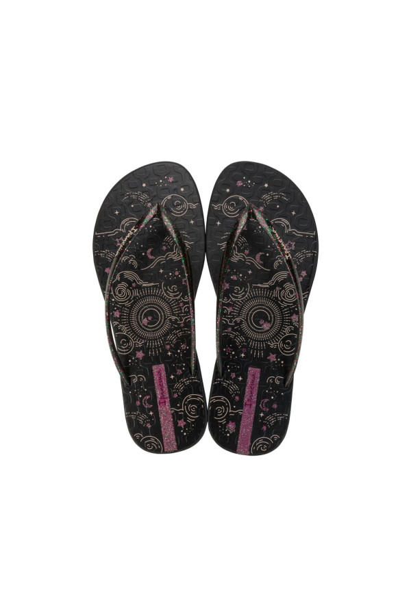 IPANEMA EASSY MAIS FEM BLACK/GLITTER BLACK