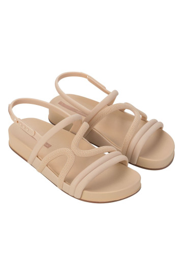 IPANEMA WALK SANDAL FEM BEIGE/BEIGE/COPPER