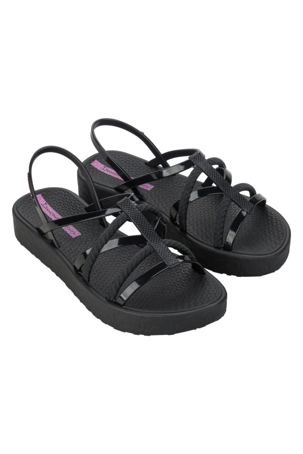 IPANEMA DIVERSA FLATFOM AD BLACK/BLACK/LILAC