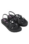 IPANEMA DIVERSA FLATFOM AD BLACK/BLACK/LILAC