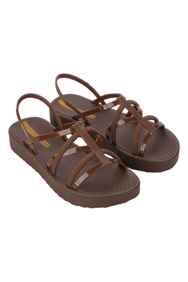 IPANEMA DIVERSA FLATFOM AD BROWN/ORANGE