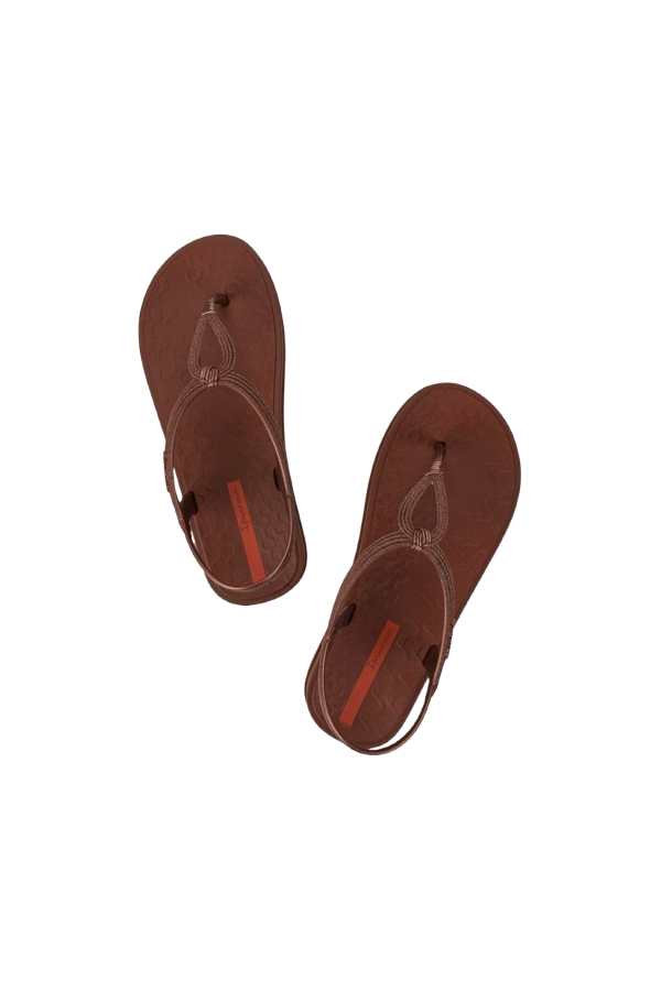 IPANEMA DRIP SANDAL FEM BROWN/BRONZE/RED