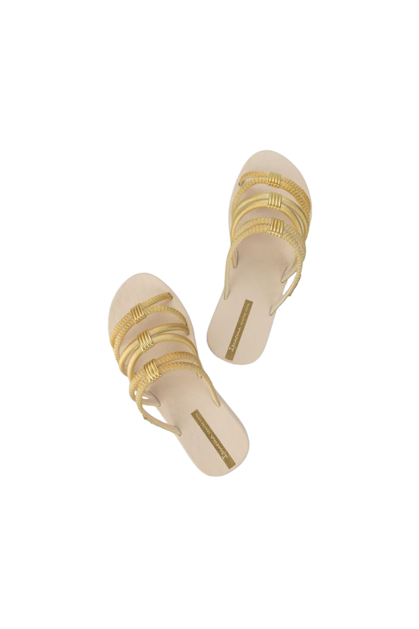 IPANEMA DIVERSA MAIS SLIDE AD BEIGE/GOLD