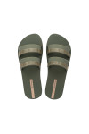IPANEMA MESH SLIDE FEM GREEN/GREEN/BEIGE