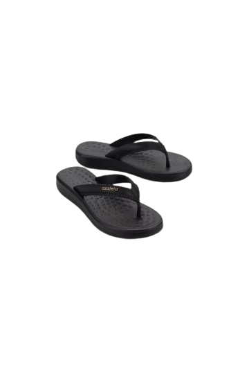 AZALEIA NANDA METALLIC BLACK