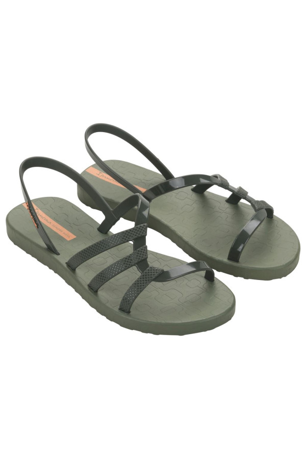 IPANEMA DIVERSA SANDAL AD MILITARY GREEN/ORANGE