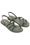 IPANEMA DIVERSA SANDAL AD MILITARY GREEN/ORANGE