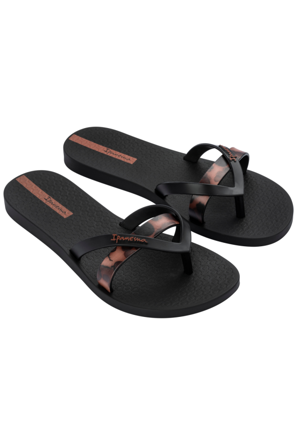 IPANEMA KIREI CHIC FEM BLACK/BROWN TILE35/3